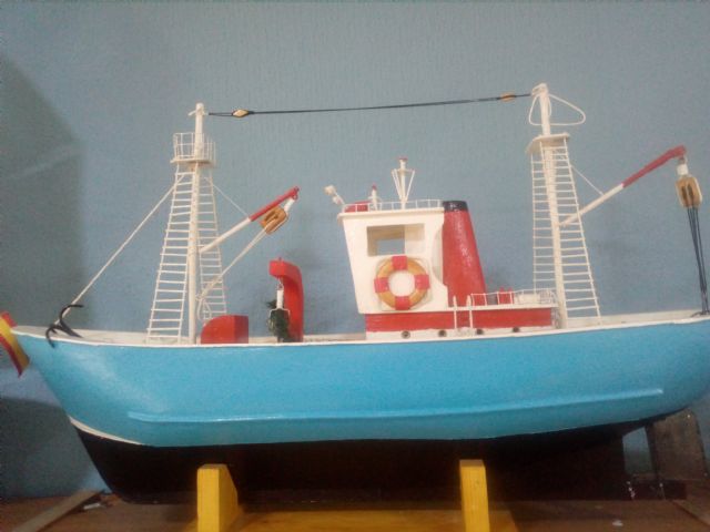 La biblioteca del Hogar de Pensionista Raimundo Benedicto se llena de barcos - 2, Foto 2