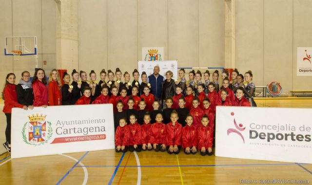 Las gimnastas cartageneras triunfan en la Copa de España de Estética - 1, Foto 1