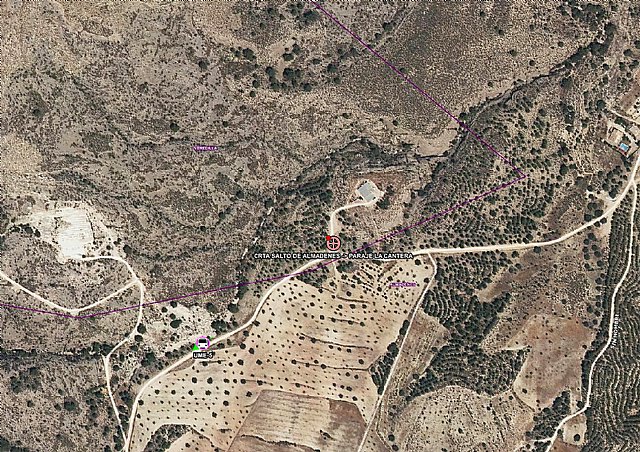 Ciclista accidentado en la zona de Almadenes - 1, Foto 1