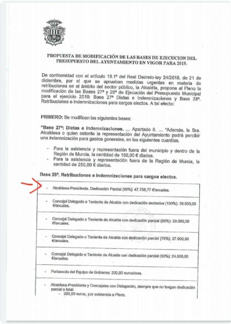 El PSOE se pregunta si es prioritaria la vacunación de la alcaldesa de Archena - 3, Foto 3