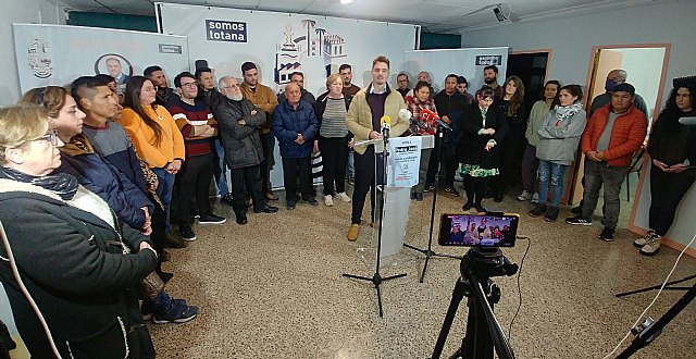 Más de 350 vecinos y vecinas ratifican la candidatura de Pedro José Sánchez Pérez para revalidar la Alcaldía con Ganar Totana, Foto 1