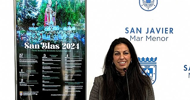 San Blas calienta motores en Santiago de la Ribera - 1, Foto 1