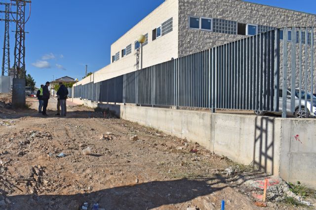 Comienzan las obras para dar continuidad a la calle Barcelona junto al colegio Joaquín Cantero y a Golden Foods - 4, Foto 4