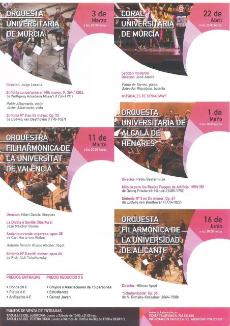 Música para todos con el Ciclo de Orquestas y Coros Universitarios de Cartagena - 1, Foto 1