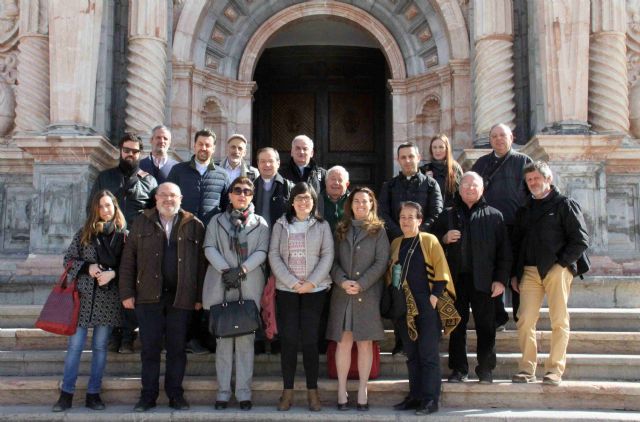 Periodistas y sacerdores italianos conocen Caravaca dentro de un Fam Trip - 1, Foto 1