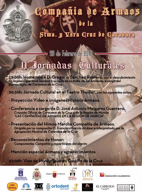 La Compañía de Armaos de la Vera Cruz de Caravaca presenta un himno-marcha en sus II Jornadas Culturales - 3, Foto 3