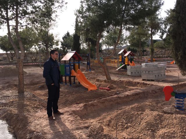 The remodeling works of the "Diego Manzano" garden, in the neighborhood of the High Era, will finish next week, Foto 4