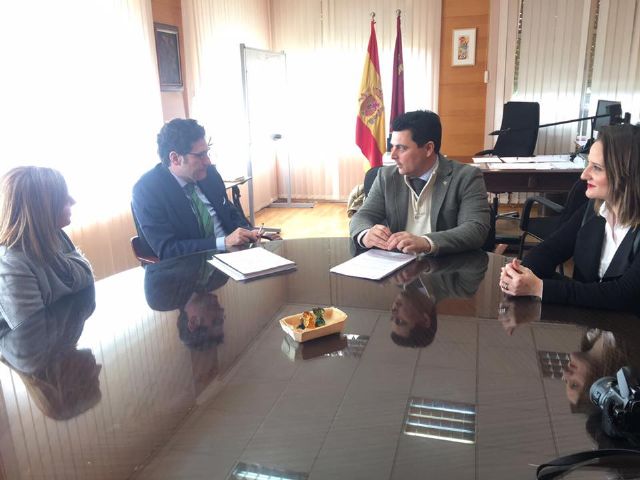 El alcalde se reunió con el presidente del TSJ de Murcia para solicitarle la permanencia del Juzgado de Violencia de Género en San Javier - 1, Foto 1