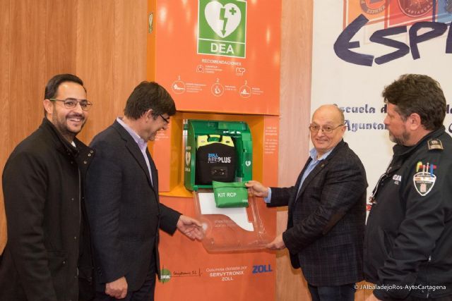 El centro de Cartagena contara con cinco columnas de cardioproteccion - 1, Foto 1