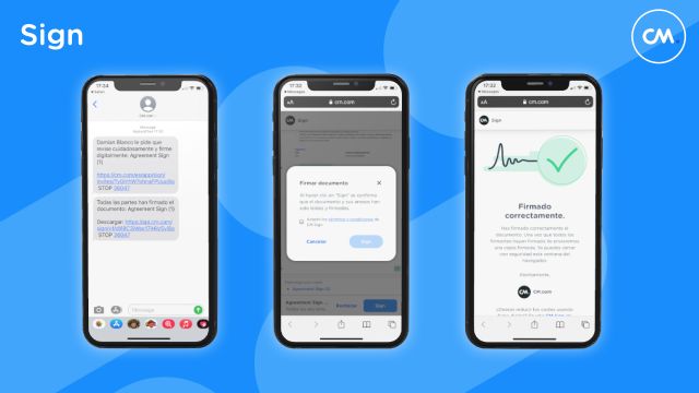 CM democratiza la firma electrónica a través de SMS gracias a SIGN - 1, Foto 1