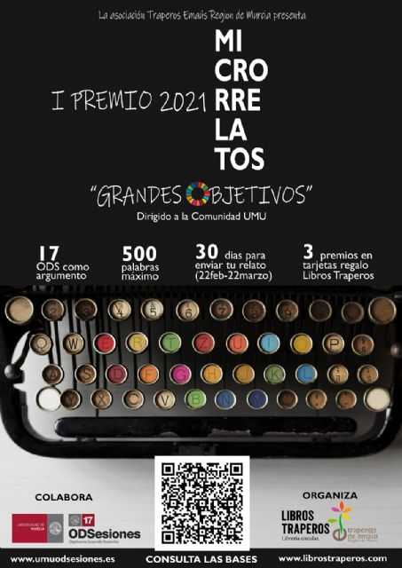 I premio de microrrelatos grandes objetivos de la Asociación Traperos de Emaús Región de Murcia - 1, Foto 1