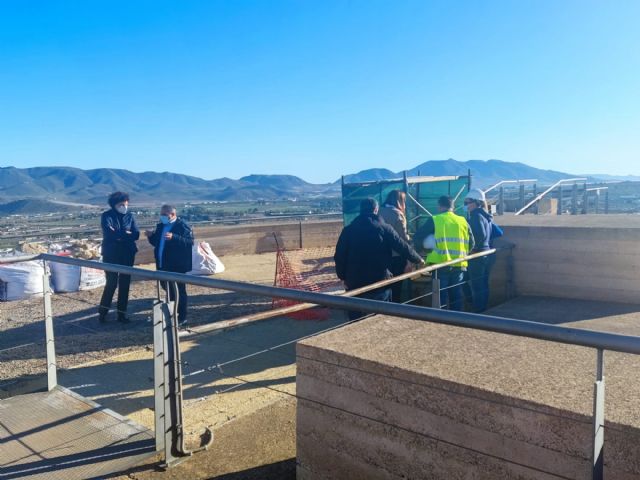 La alcaldesa visita las obras realizadas en la muralla y en el interior del Castillo de Nogalte - 5, Foto 5