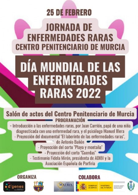 D´Genes, junto con la Peña Barcelonista de Totana, organiza una Jornada de Enfermedades Raras en el Centro Penitenciario de Murcia