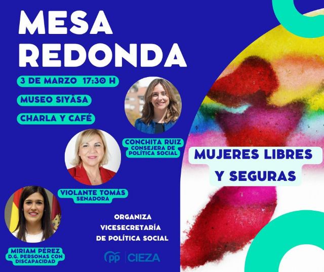 Mesa redonda: “Mujeres Libres y Seguras” - 1, Foto 1