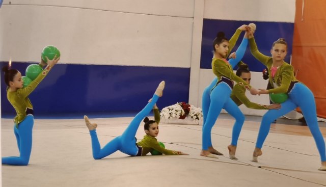 Deportes felicita a las gimnastas totaneras, María López y Aitana Gázquez, por los éxitos deportivos cosechados recientemente en torneos de Almería, Foto 6