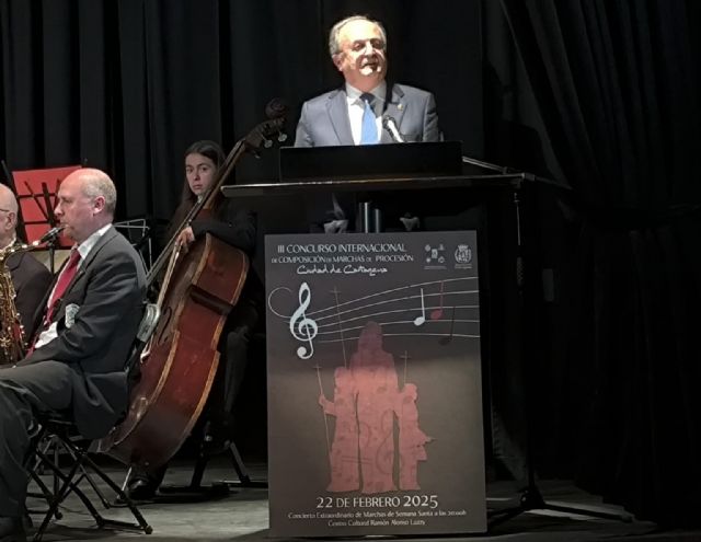 ‘Por la música’ de Juan Bautista gana el III Concurso Internacional de Marchas de Procesión ‘Ciudad de Cartagena’ - 1, Foto 1