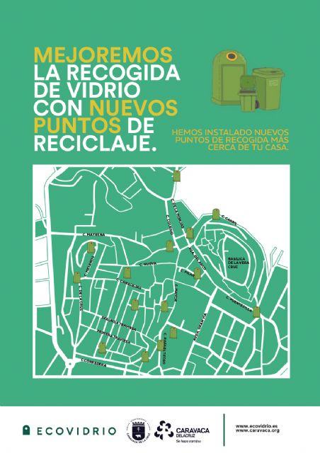 Un nuevo proyecto facilita el reciclaje de vidrio a los residentes del casco histórico de Caravaca - 2, Foto 2