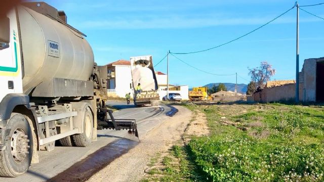 Fomento mejora el firme de la carretera que une las pedanías caravaque&ntilde;as de Singla y La Almudema con una inversión de 90.000 euros - 2, Foto 2