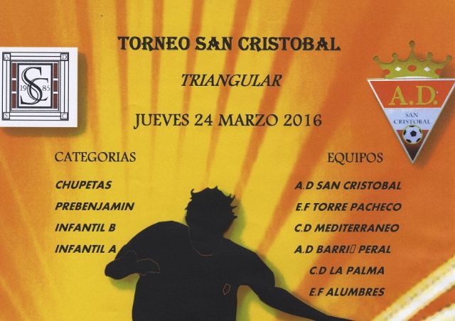 Más de 150 jugadores disputarán el Jueves Santo el Torneo de Fútbol Base de Semana Santa San Cristóbal - 1, Foto 1