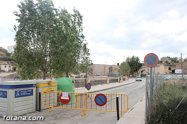 Se restringe el acceso de peatones y vehículos a las inmediaciones de la zona del Arco de San Pedro, Foto 3