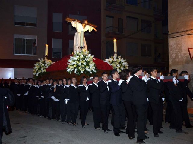 El Jueves Santo, procesión de Nuestro Padre Jesús Nazareno, con el encuentro final - 4, Foto 4