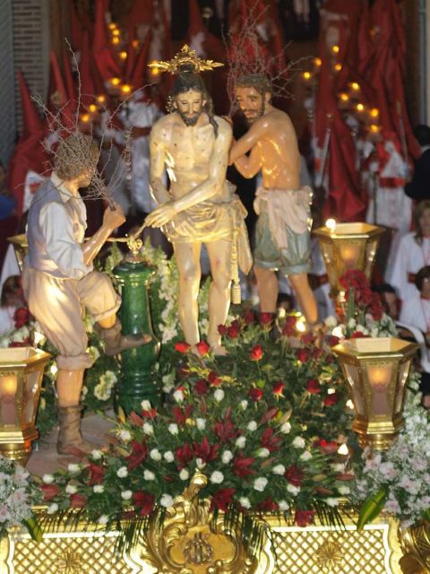 El Jueves Santo, procesión de Nuestro Padre Jesús Nazareno, con el encuentro final - 5, Foto 5