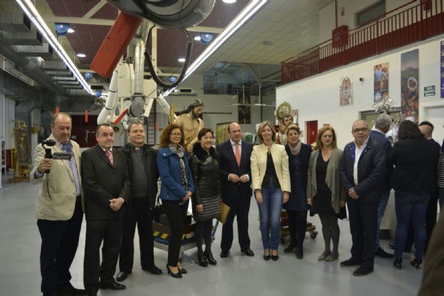 La Comunidad entrega a Cartagena, Blanca y Albudeite tres imágenes recuperadas por el Centro de Restauración - 3, Foto 3