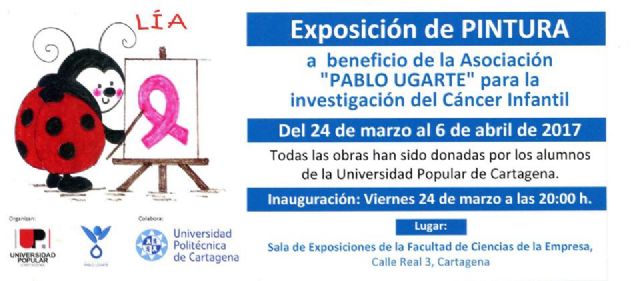 La Universidad Popular de Cartagena pone todo su arte a beneficio de la Asociación Pablo Ugarte - 1, Foto 1