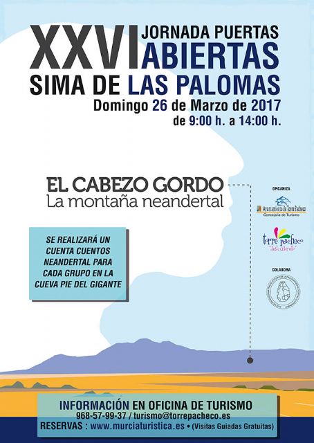 La Sima de las Palomas abrirá sus puertas el próximo domingo - 1, Foto 1
