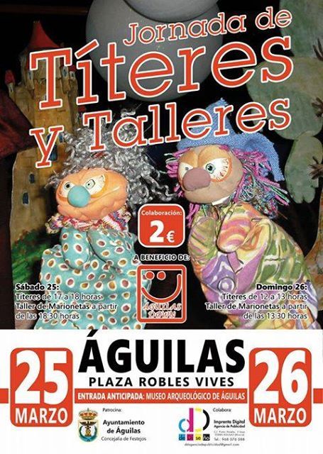 Títeres solidarios con la asociación Águilas Down - 1, Foto 1