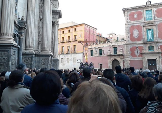 El Cristo de la Mirada preside el último Vía Crucis de Cuaresma - 1, Foto 1