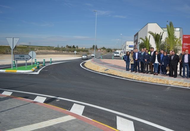 Fomento concluye el primer tramo de la reforma integral de la carretera que une Alguazas y Campos del Río y licitará el segundo antes del verano - 1, Foto 1