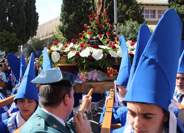 La Guardia Civil escolta el paso del Cristo del Amor en su procesión del Viernes de Dolores 2018 - 1, Foto 1