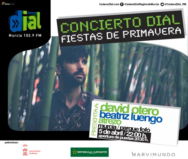 David Otero y Beatriz Luengo, en el concierto de las Fiestas de Primavera con Cadena Dial - 1, Foto 1