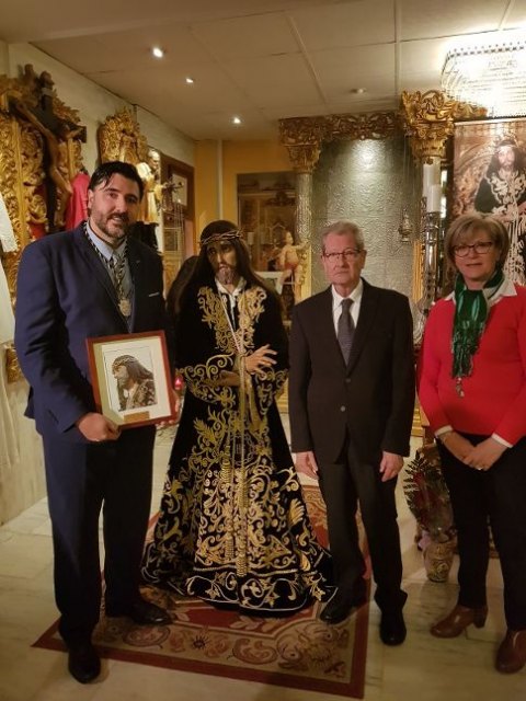 José Antonio Meca, Presidente de Honor de la Asociación Canónica del Santísimo y Real Cristo de la Divina Misericordia - 2, Foto 2