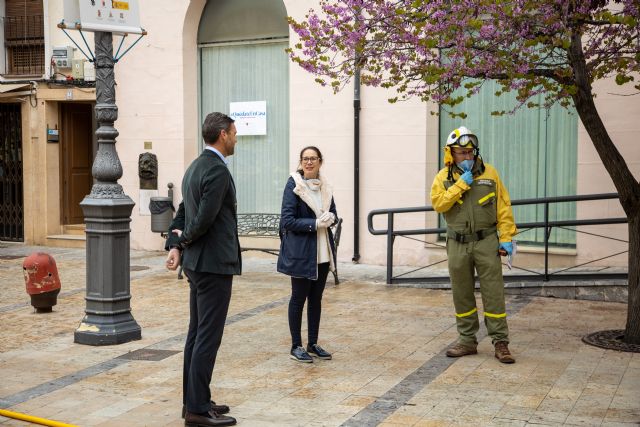 El Plan de Choque de Desinfección en Caravaca de la Cruz por el COVID-19 se refuerza con el despliegue de 45 efectivos de las Brigadas Forestales de la Región de Murcia - 3, Foto 3