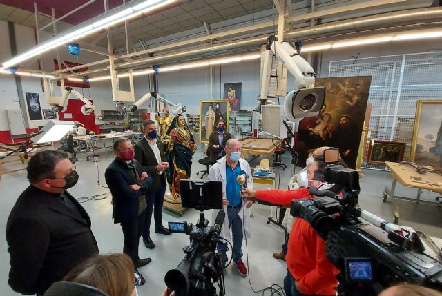 El Centro Regional de Restauración trabaja en la recuperación de La Dolorosa, una de las imágenes emblemáticas caravaqueñas de la escuela de Salzillo - 3, Foto 3