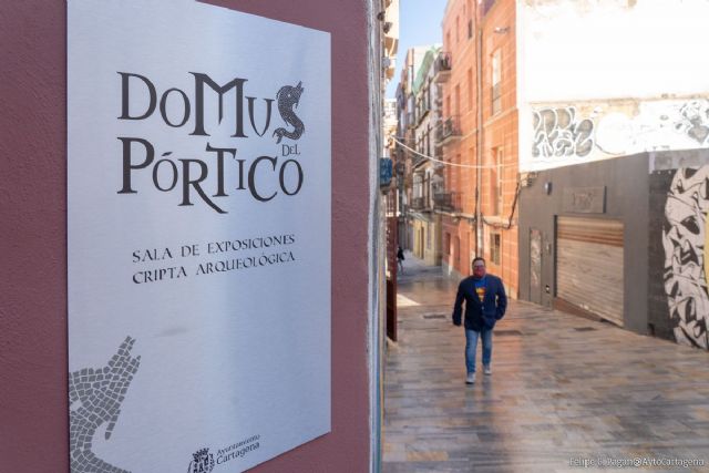 La sala de exposiciones Muralla Bizantina se remodela y cambia su denominación a Domus Porticus - 1, Foto 1
