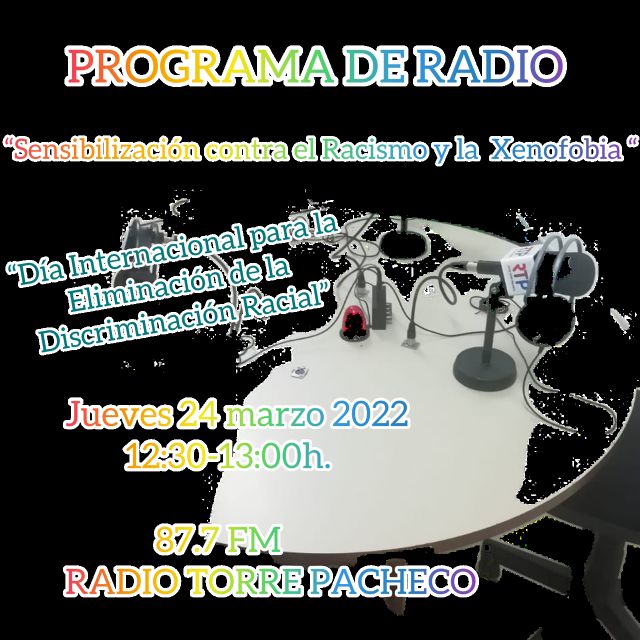 Programa de Radio “Sensibilización contra el Racismo y la Xenofobia“ - 1, Foto 1