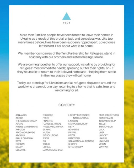 BBVA se adhiere a una declaración internacional empresarial en solidaridad con los refugiados ucranianos - 1, Foto 1