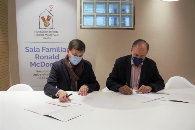 La Fundación Estrella de Levante contribuirá a la estancia de dos familias en la Sala Familiar Ronald McDonald - 1, Foto 1