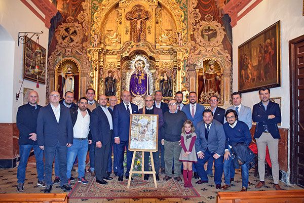 En la Venerable Orden Tercera de Penitencia de San Francisco, se presentó el cartel de Semana Santa de Sevilla 2022 de la tertulia cofrade el “El Costero” - 3, Foto 3