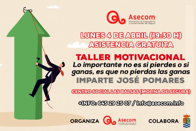 ASECOM propone una charla motivacional impartida por el coach José Pomares - 1, Foto 1