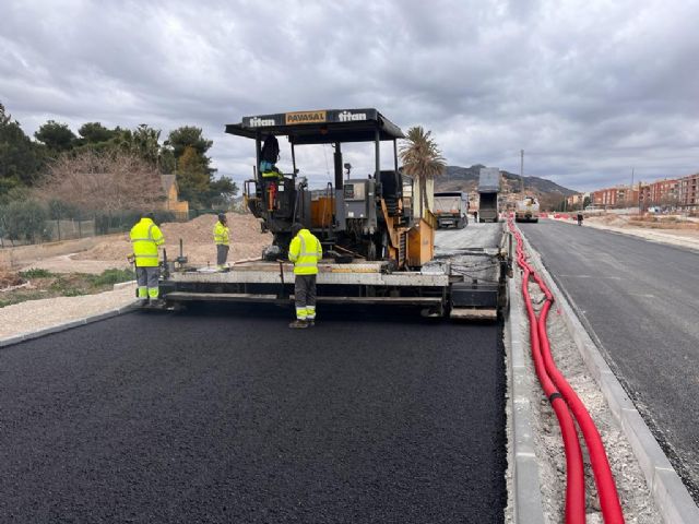 El Gobierno regional afronta la recta final de las obras del paso inferior del Tramo I de Lorca - 2, Foto 2