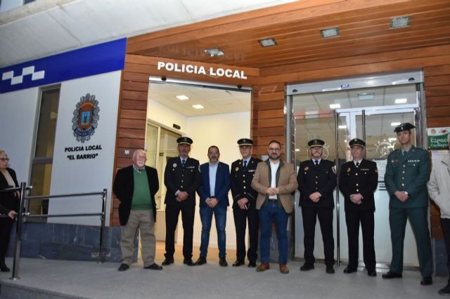 El alcalde de Lorca inaugura el nuevo Cuartel de Policía Local del Barrio de San Cristóbal con una treintena de agentes que atenderán a más de 15.000 personas - 1, Foto 1