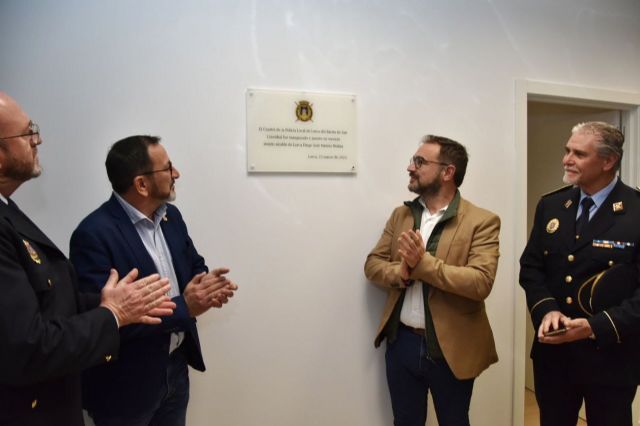 El alcalde de Lorca inaugura el nuevo Cuartel de Policía Local del Barrio de San Cristóbal con una treintena de agentes que atenderán a más de 15.000 personas - 2, Foto 2