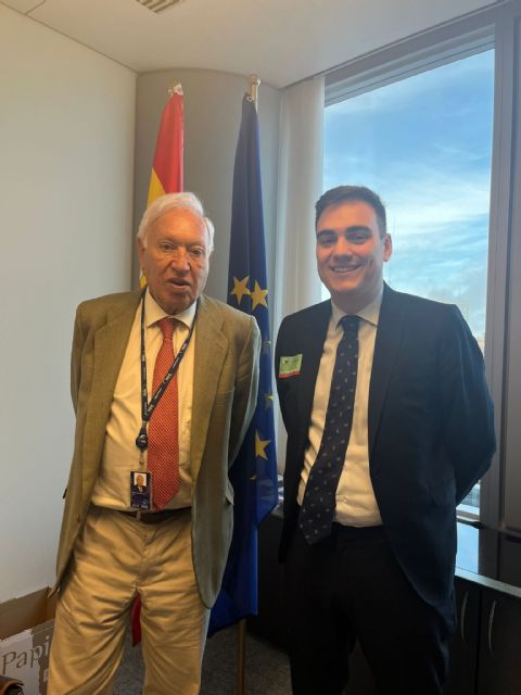 El PP de Las Torres de Cotillas en Bruselas con los eurodiputados populares García-Margallo, Zoido y Benjumea - 1, Foto 1