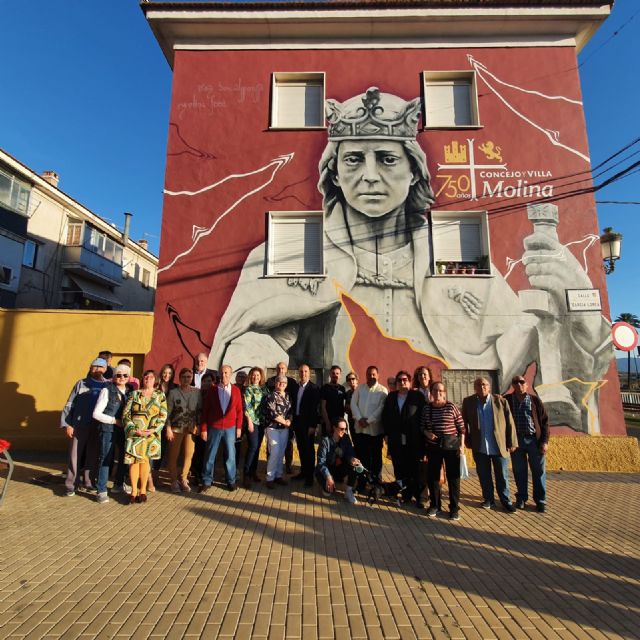 Inauguración mural conmemorativo del 750 aniversario del Concejo y Villa de Molina - 2, Foto 2