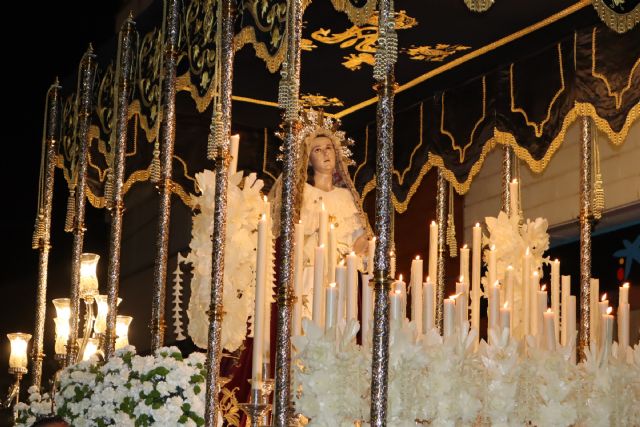 Recogimiento y devoción acompañan a La Virgen de Los Dolores en San Pedro del Pinatar - 4, Foto 4