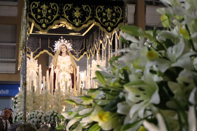 Recogimiento y devoción acompañan a La Virgen de Los Dolores en San Pedro del Pinatar - 5, Foto 5